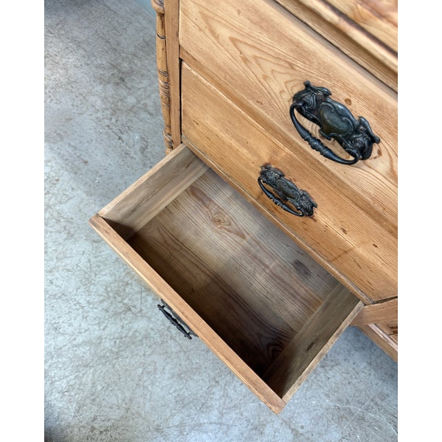 Victorian English 2-Part Buffet For Sale - Image 14 of 18