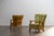 Oak Lounge Chairs by Guillerme et Chambron Votre Maison, France, 1960s, Set of 2 For Sale - Image 9 of 9