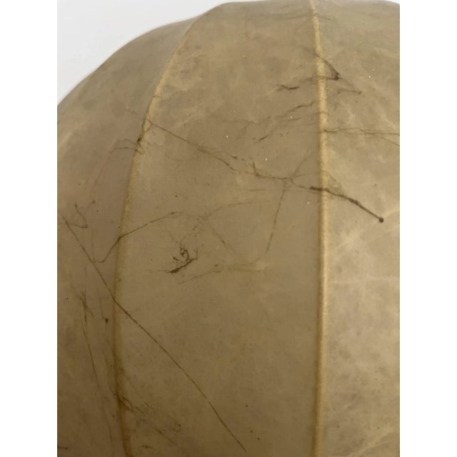 Mid-Century Modern German Cocoon Pendant from Goldkant Leuchten, 1960s, Set of 2 For Sale - Image 15 of 18