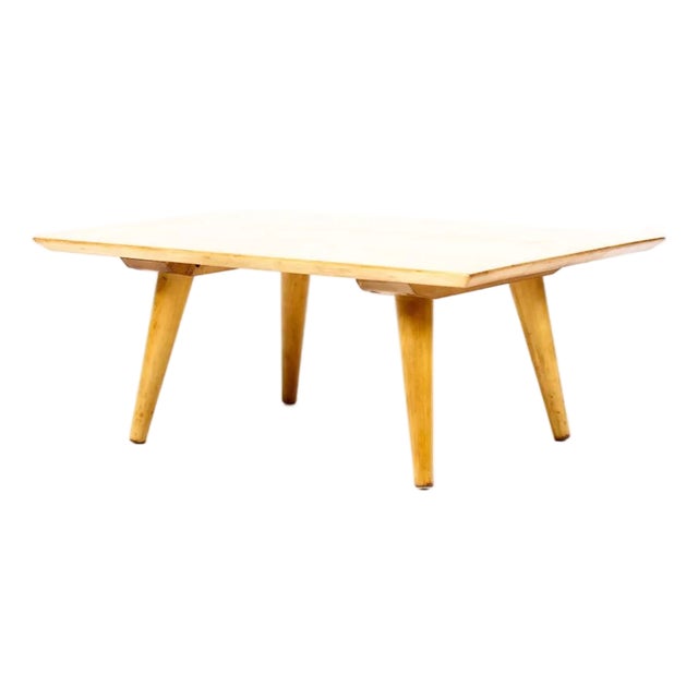 Mid Century Vintage Paul McCobb Planner Group Maple Low Side Table — Winchendon For Sale