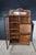 Antique Quartersawn Oak Side by Side Secretary Desk Bookcase Curio Cabinet For Sale - Image 4 of 13