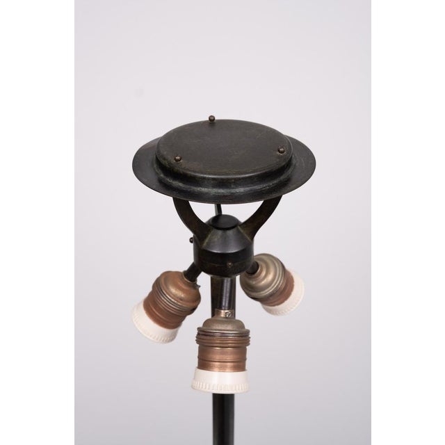 Art Deco Table Lamp in Bronze, 1930 For Sale - Image 3 of 12