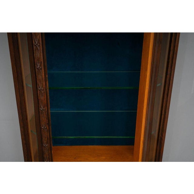 Art Nouveau Display Cabinet in Oak, Early 20th Century For Sale - Image 17 of 18