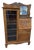 Antique Larkin Style Tiger Oak Side-by-Side Secretary Desk For Sale
