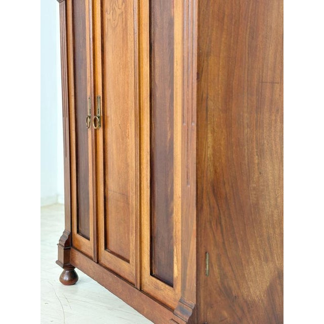 Antique Gründerzeit Cabinet in Wood, 1900 For Sale - Image 12 of 16
