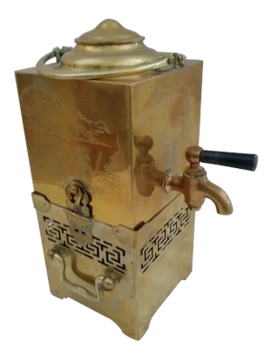 Chinese Brass Tea Server