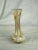 Late 19th Century 19th French Clichy Blown Glass Vase With Serrated Neck, Marbled White With Gold Inclusions For Sale - Image 5 of 11