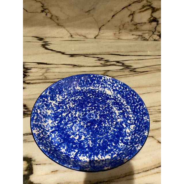 Mid 20th Century Spongeware Americana Bowl For Sale - Image 5 of 5