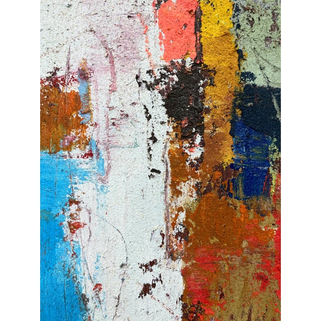 Green Contemporary Abstract Original Oil Painting For Sale - Image 8 of 12