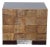 Two Drawer Wood Nightstand For Sale