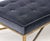 Modern Blue Mohair Upholstered Daybed For Sale In New York - Image 6 of 9