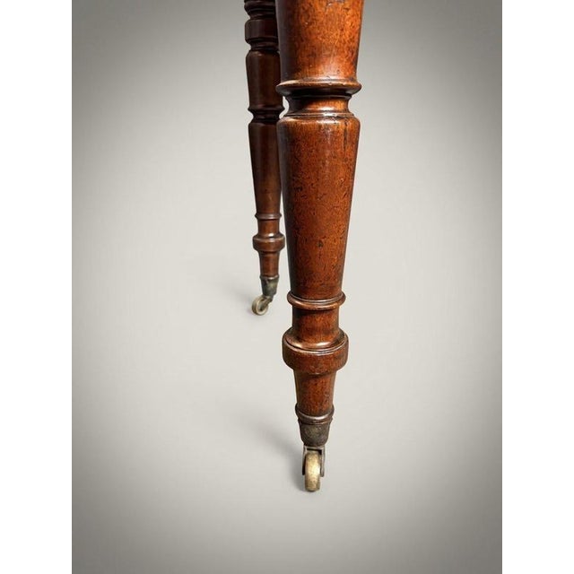 19th-Century Mahogany Side Table For Sale - Image 5 of 7