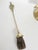 Metal Brass Fireplace Tool Set, France, 1960s, Set of 5 For Sale - Image 7 of 13