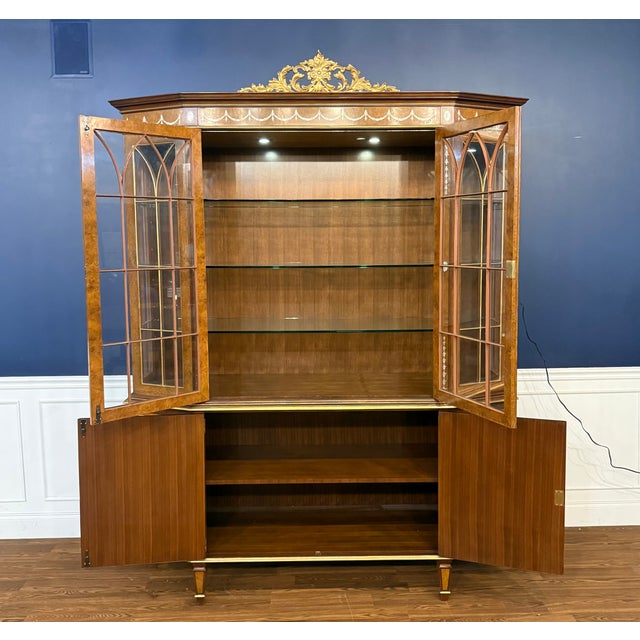 Traditional Maitland - Smith China/ Display Cabinet For Sale - Image 9 of 18