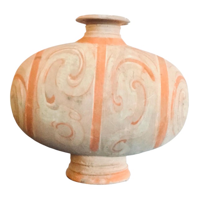 Chinese Han Polychrome Cocoon Vessel For Sale