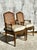 Vintage Regency 19th Century Cane Back Fauteuil Chairs - a Pair For Sale - Image 12 of 12