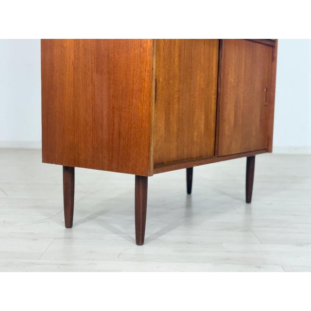 Brown Mid-Century Danish Teak Secretary For Sale - Image 8 of 16