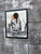 Mid Century Modern "Kristina" Wall Art Painting After Christian Bjorn Larse, Framed and Signed by the Artist For Sale - Image 4 of 10