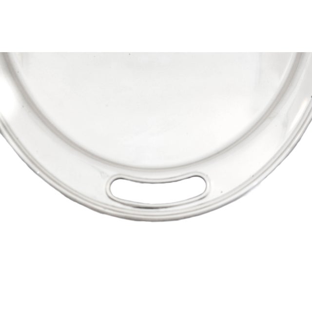Mid-Century Modern 1938 Sterling Silver Tray For Sale - Image 3 of 6