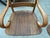 Antique Oak Courtroom Juror Chairs Set of 3 Cast Iron Base Early 1900s For Sale - Image 10 of 18