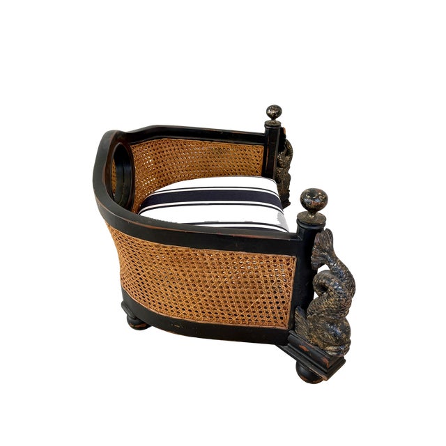 Maitland-Smith English Regency Style Pet Bed For Sale - Image 10 of 12