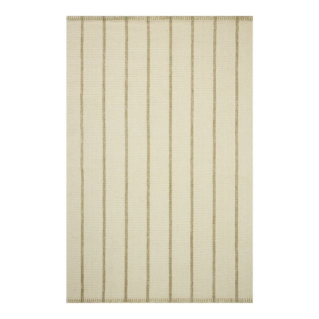 Amber Lewis x Loloi Harlan Ivory / Sage 2'-0" x 3'-0" Runner Rug For Sale