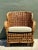 Vintage French Cane Lounge Chair For Sale - Image 13 of 17