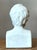 American Vintage Boho Carved Marble Bust of a Lincoln For Sale - Image 3 of 7