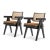 Contemporary Set of 051 Capitol Complex Office Chair by Pierre Jeanneret for Cassina For Sale - Image 3 of 11