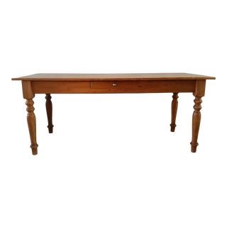 Rustic Farmhouse Dining Table For Sale