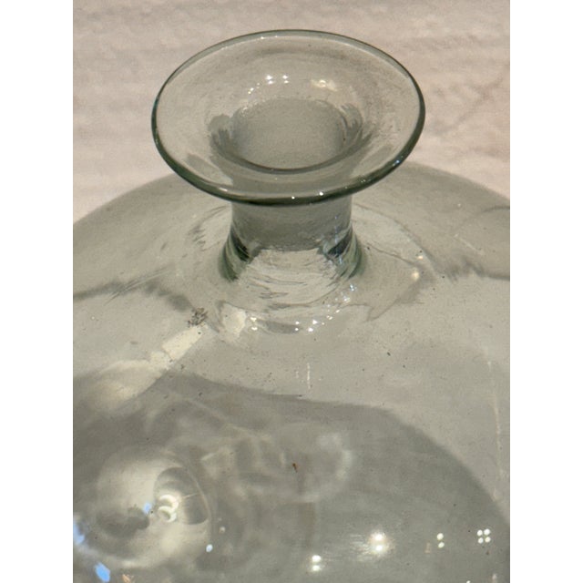 1950s Murano Hand Blown Glass Decanter and Goblet Set For Sale - Image 9 of 12