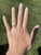 Knife Edge Band Ring, Platinum, Ring Size 5.25 For Sale In Greensboro - Image 6 of 6