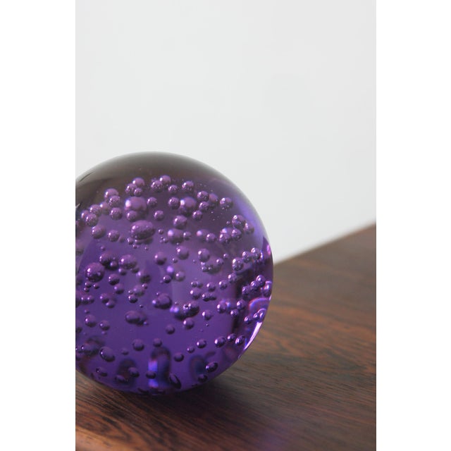 Fancy, artistic and joyful! The antique paperweight was handcrafted by a master glass blower. This is not only a practical...
