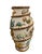 Vintage Italian Style Majolica Relief Animal Spiral Vase For Sale In West Palm - Image 6 of 10