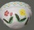 Ceramic Late 20th Century Hand Painted Floral Italian Terra Cotta Wall Hanging Planter For Sale - Image 7 of 10