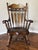 1970 Virginia House Gold Stenciled Colonial Rocking Chair For Sale - Image 10 of 12