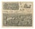 Bernard de Montfaucon, Roman Bolt Engines and a Ram Under a Shed, Montfaucon Siege Plate, 1722, Engraving For Sale