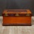 Campaign 19th C. Mahogany and Bronze Blanket Chest Trunk c.1850 For Sale - Image 3 of 11