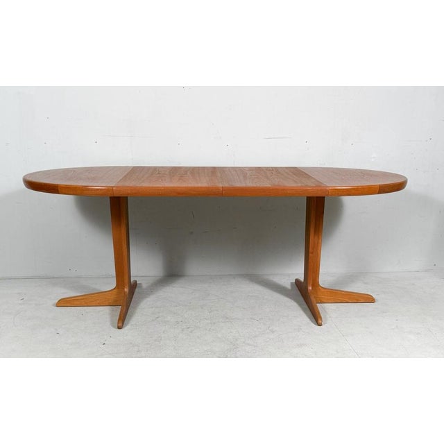 Mid-Century Modern Extendable Dining Table in Teak from VV Møbler, 1960s For Sale - Image 10 of 18