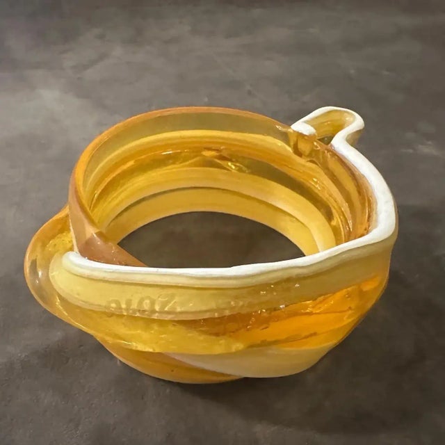 Rubber A Vintage 2016 Century Rubber Bangle Bracelet by Gaetano Pesce for Corsi Design For Sale - Image 7 of 9