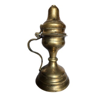 18th Century Italian Brass Incense Burner For Sale