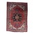 1920s, Antique Persian Heriz Rug Wool Handmade 3' X 4.4' For Sale