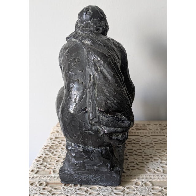 Pair of Renoir's Famed "Fire" and Water" Figures; Vintage Copies, by Austin Productions For Sale - Image 11 of 12