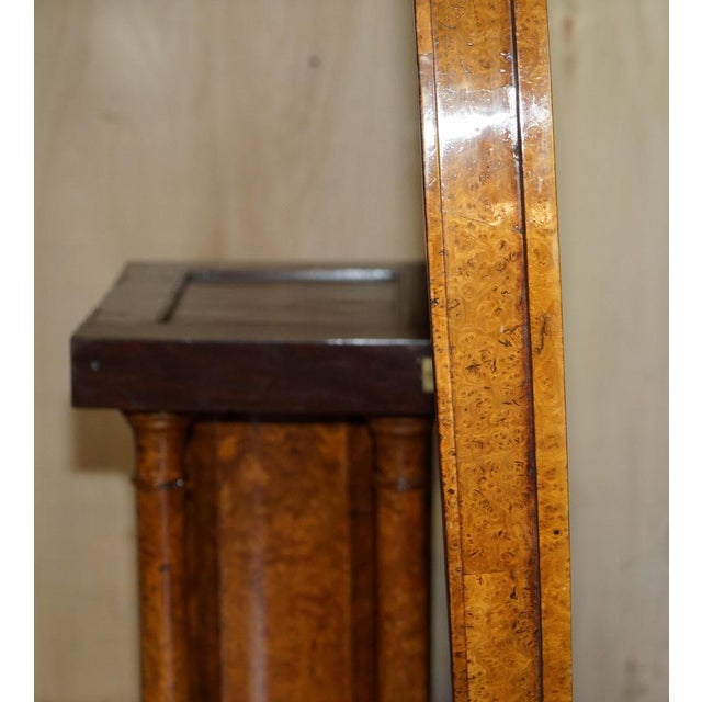 Burr & Walnut Tilt Top Dining Table For Sale - Image 15 of 18