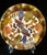 Mid 20th Century Fused Art Glass Decorative Plate For Sale - Image 9 of 12
