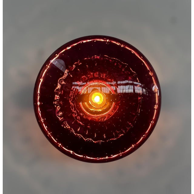 Metal 21st Century Polished Nickel and Amethyst Bubbles Uno Flush Mount by Fabio LTD For Sale - Image 7 of 7