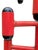1970s Vintage Memphis Style Red Metal Coat Rack | Postmodern Freestanding Hall Tree For Sale - Image 5 of 16