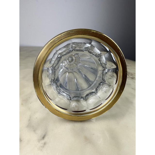 Lead Crystal Vase, France, 1980s For Sale - Image 4 of 15