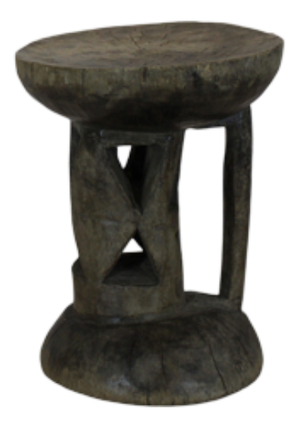 Tonga Stool in Wood