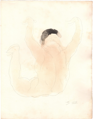 Rodin, Je ne suis pas le premier venu\., Nude, Original Lithograph, 1902